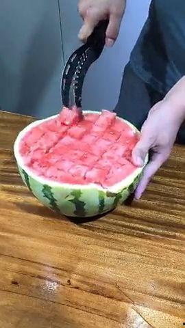 吃瓜神器按动式,按动式操作，轻松享受夏日清凉时光